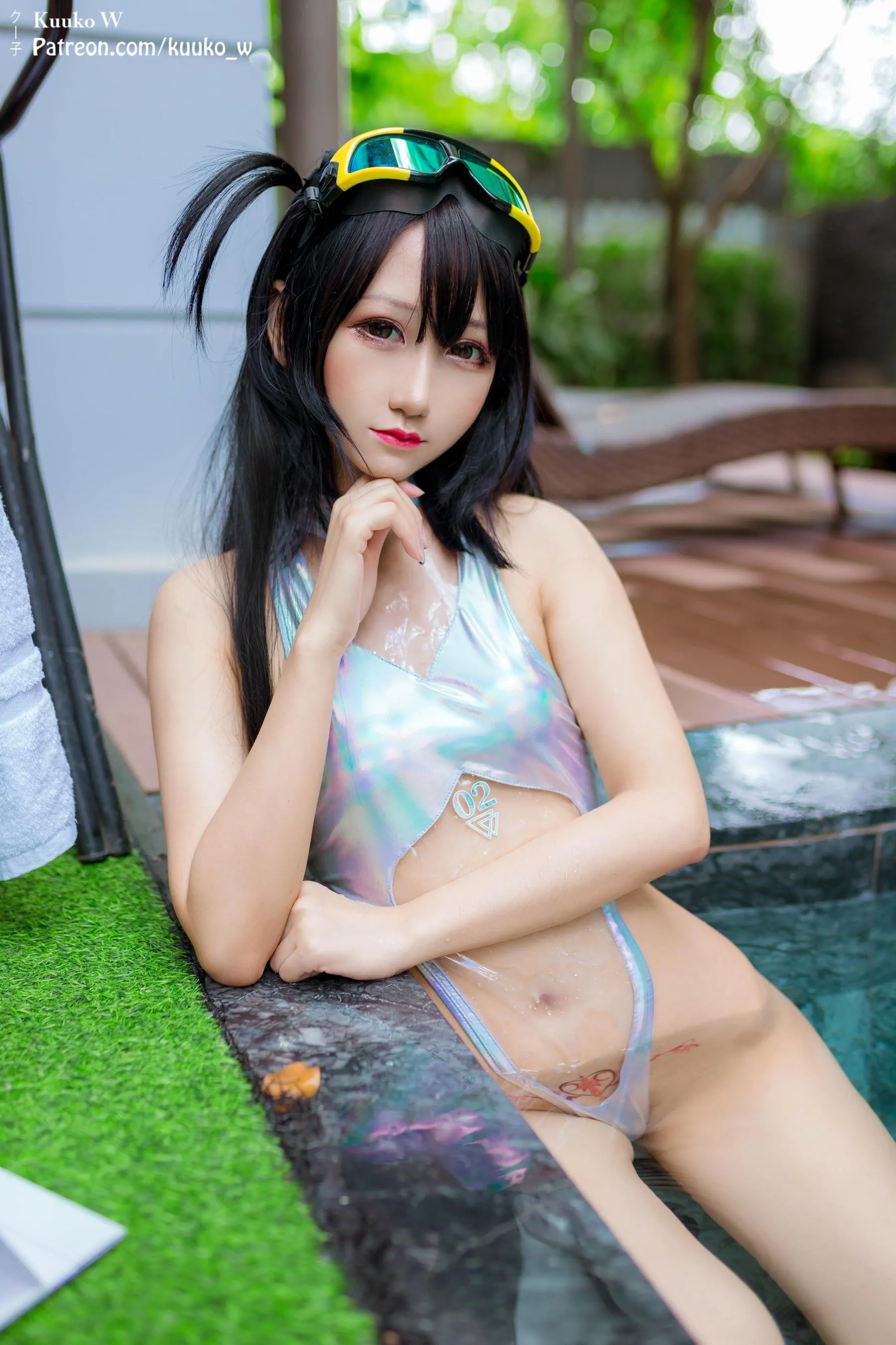 Kuuko W – NO.17 Kuuko Teaches Swimming 2020 [22P]插图5